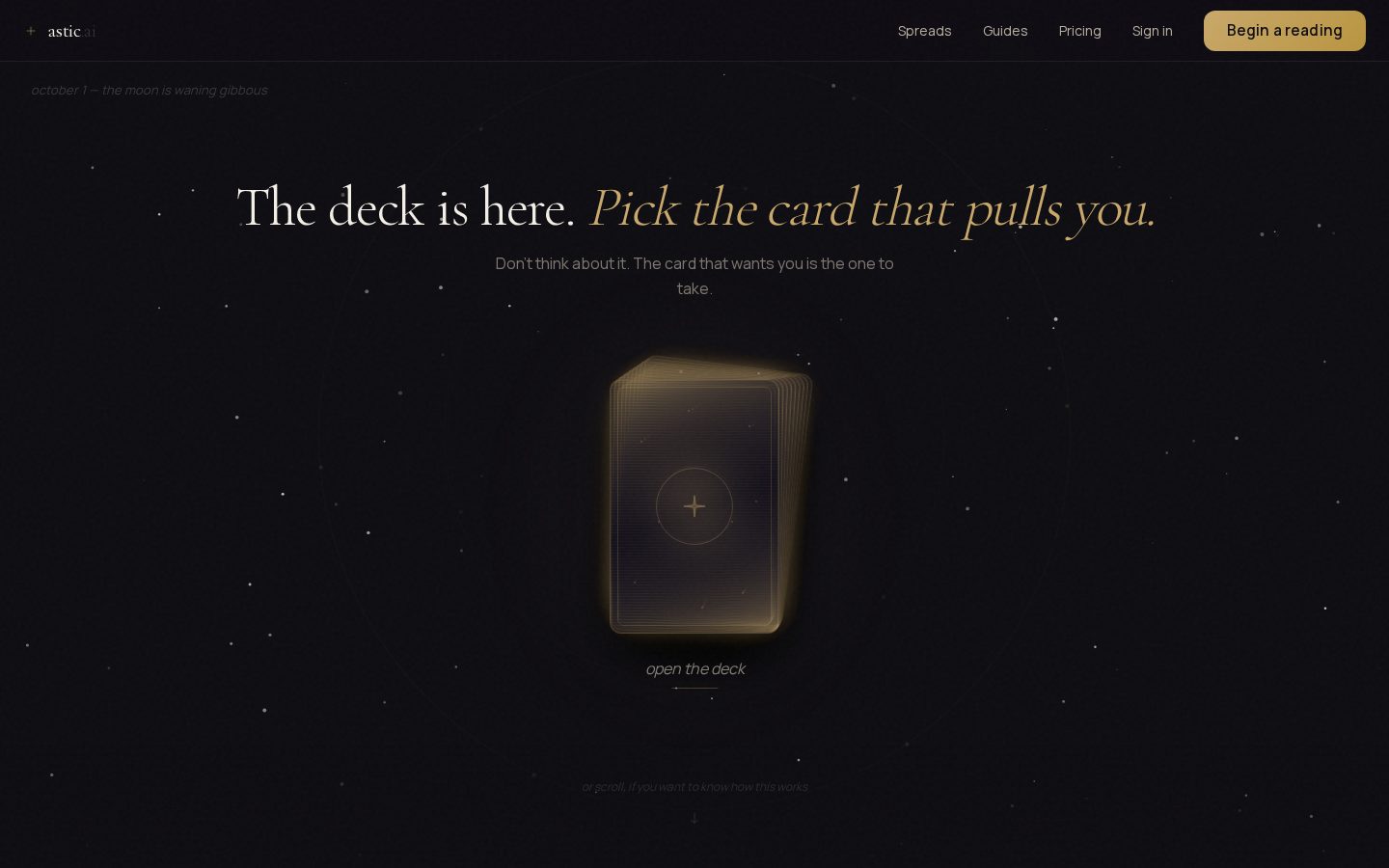 Astic AI Homepage