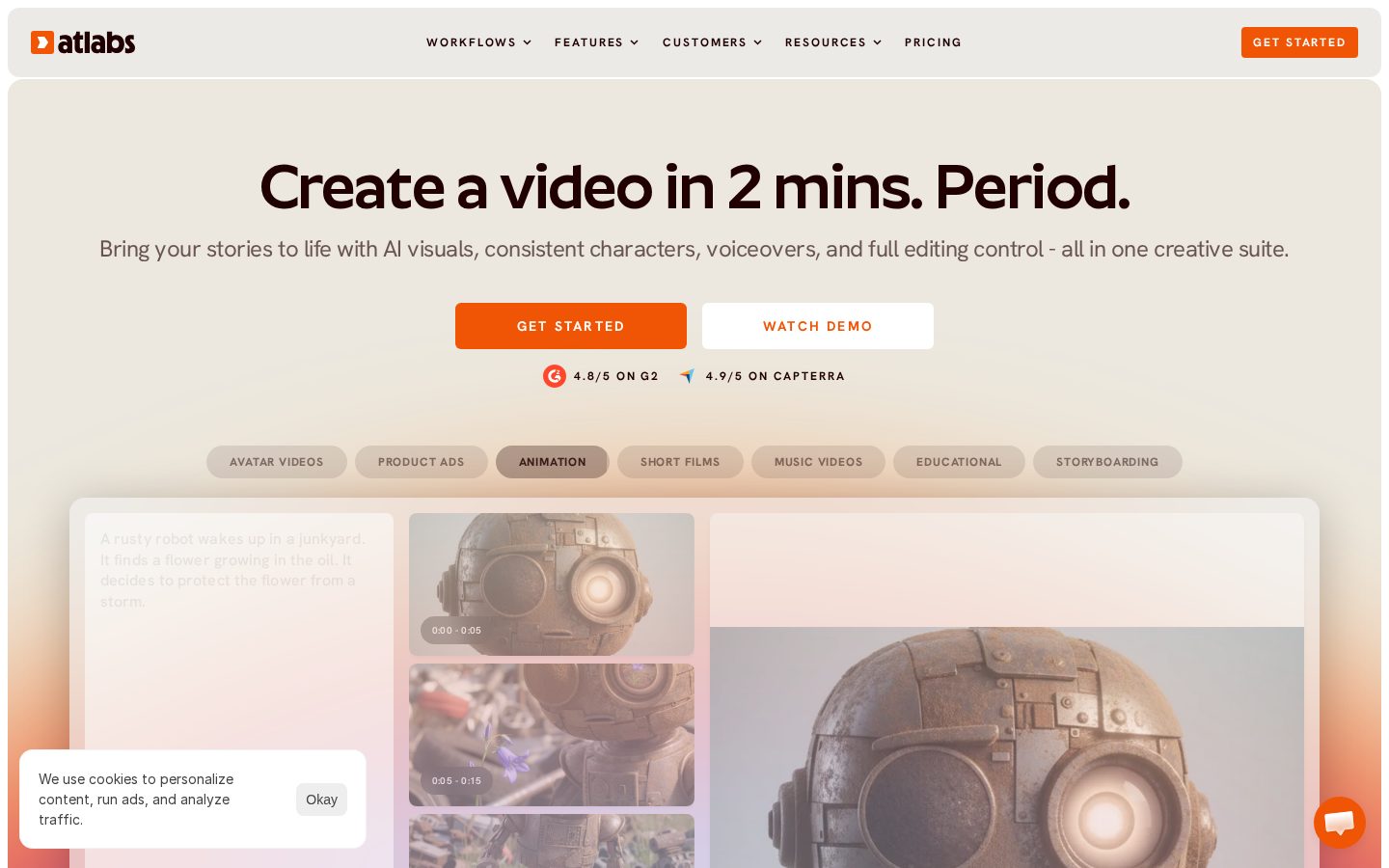 Atlabs Homepage