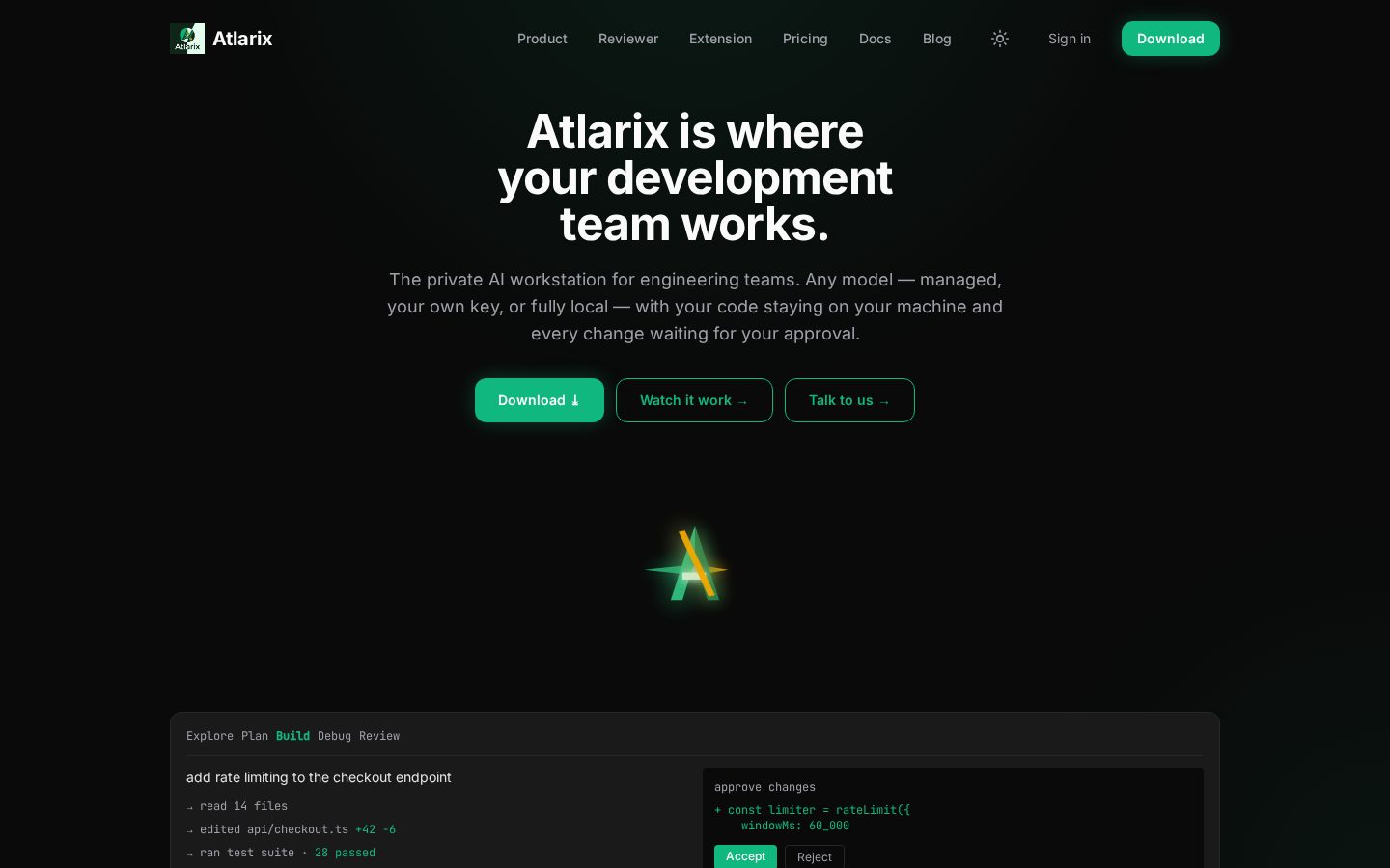 Atlarix Homepage