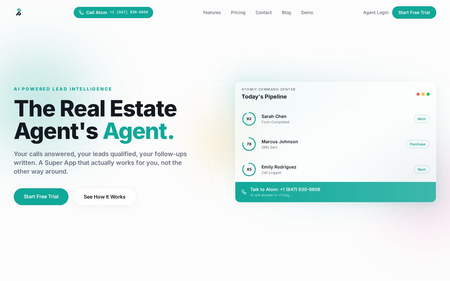 Atomic Pillar Homepage