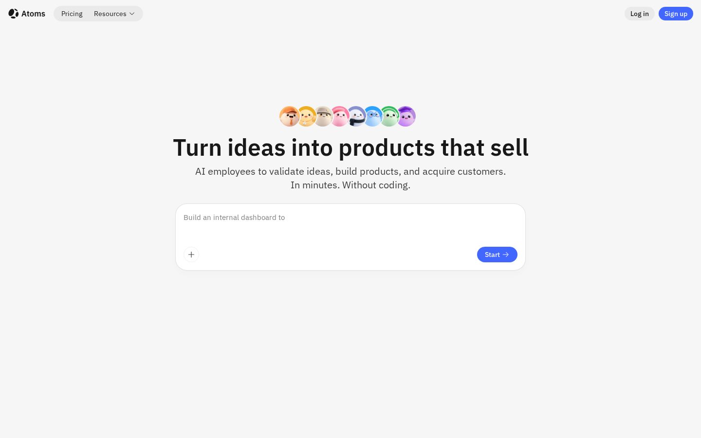 Atoms Homepage