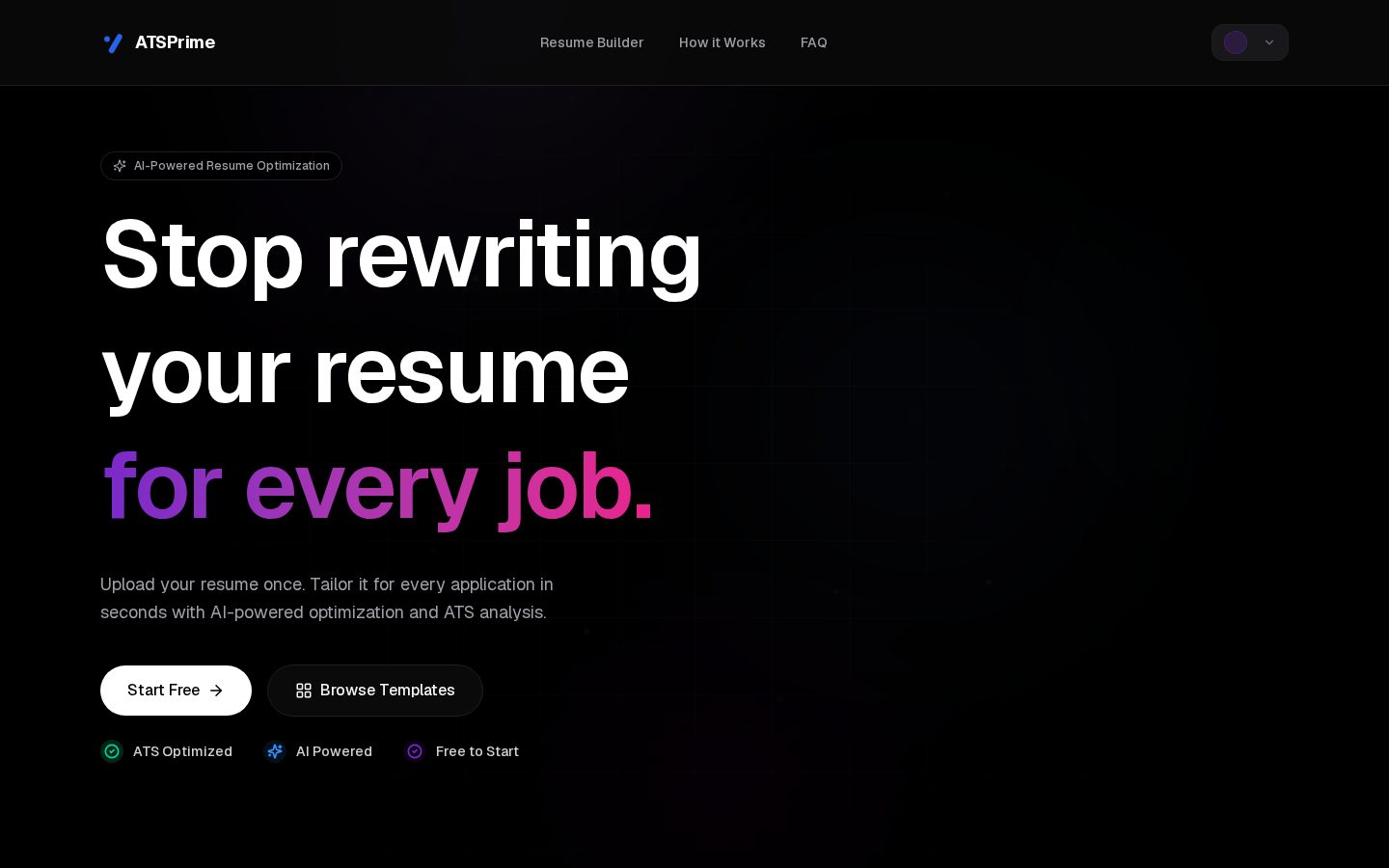 ATSPrime Homepage