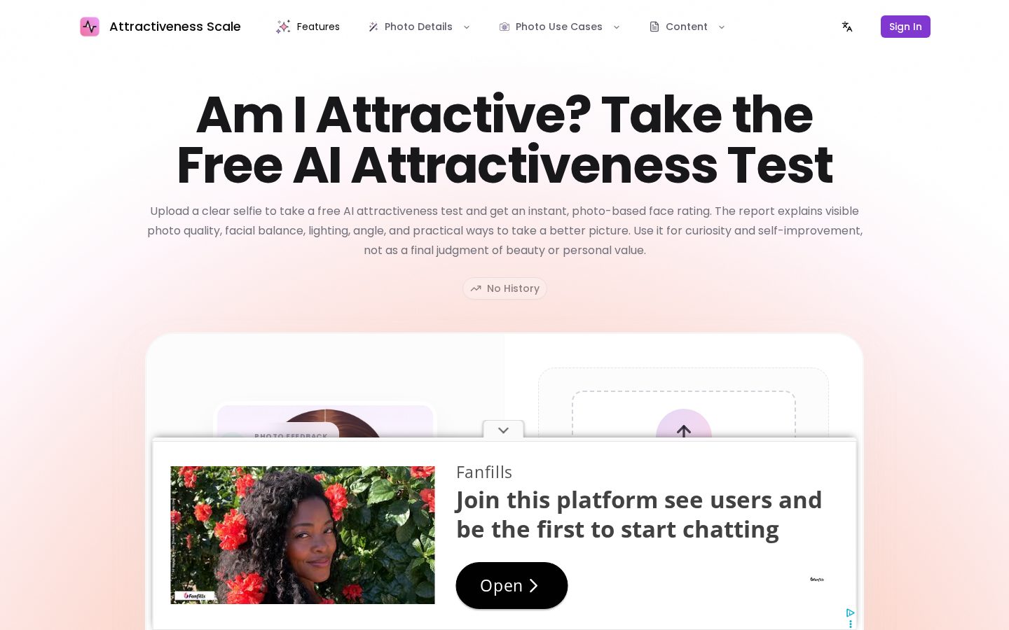 Attractiveness Scale Homepage