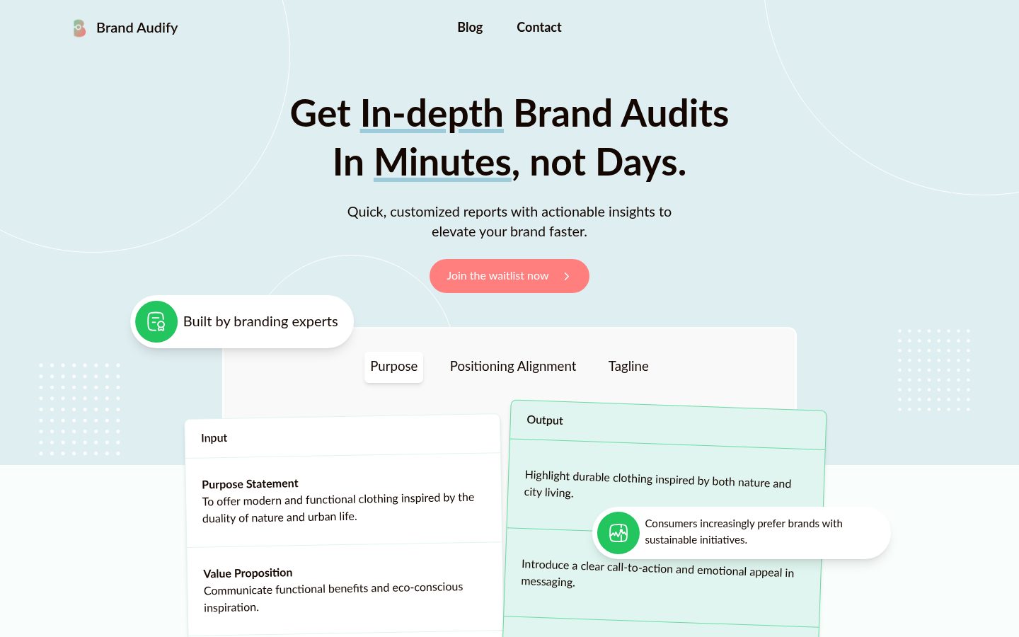 Audify Homepage