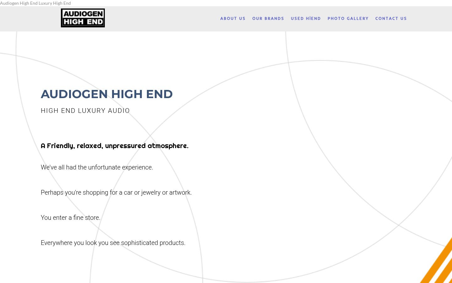 AUDIOGEN Homepage