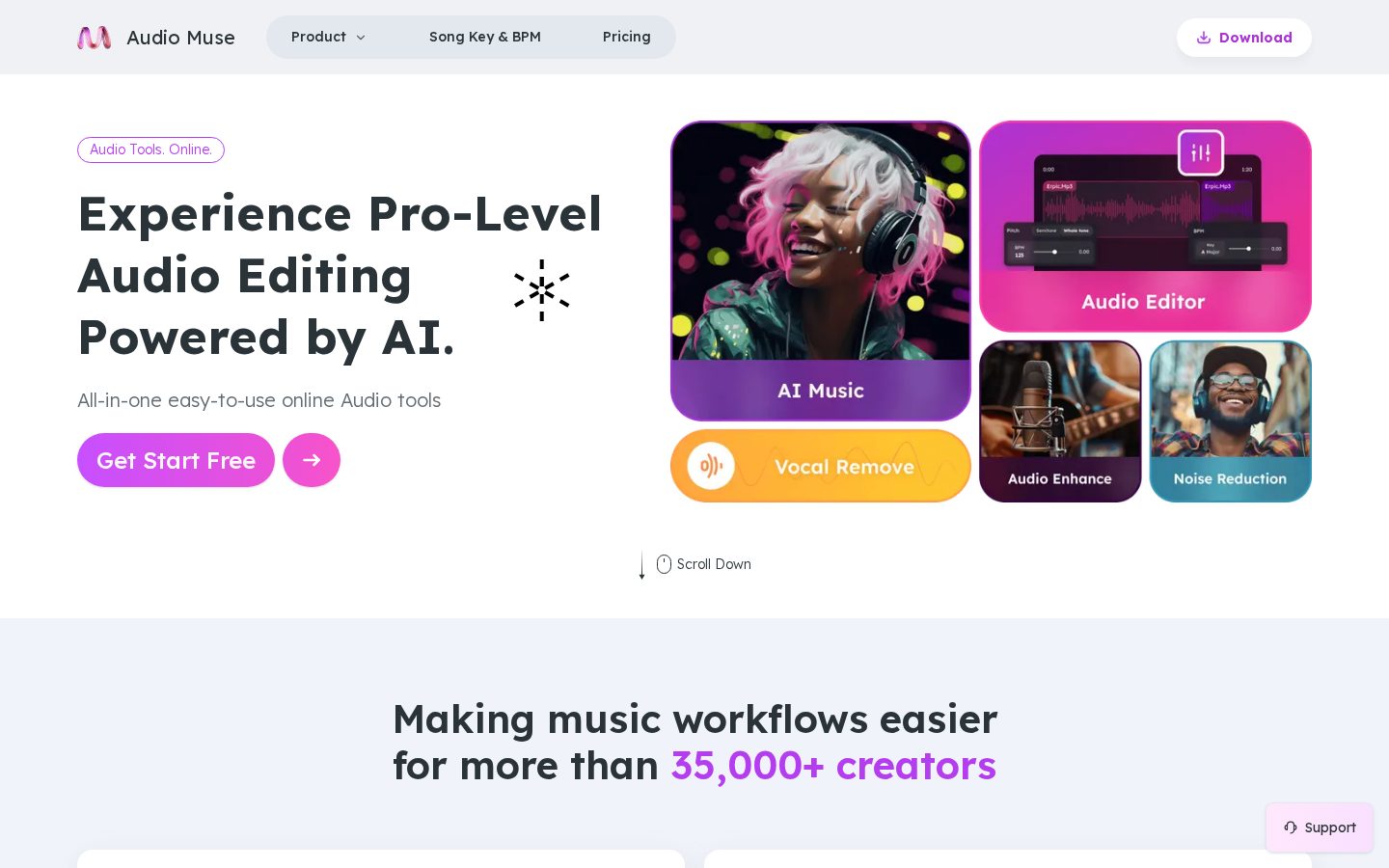 AudioMuse Homepage