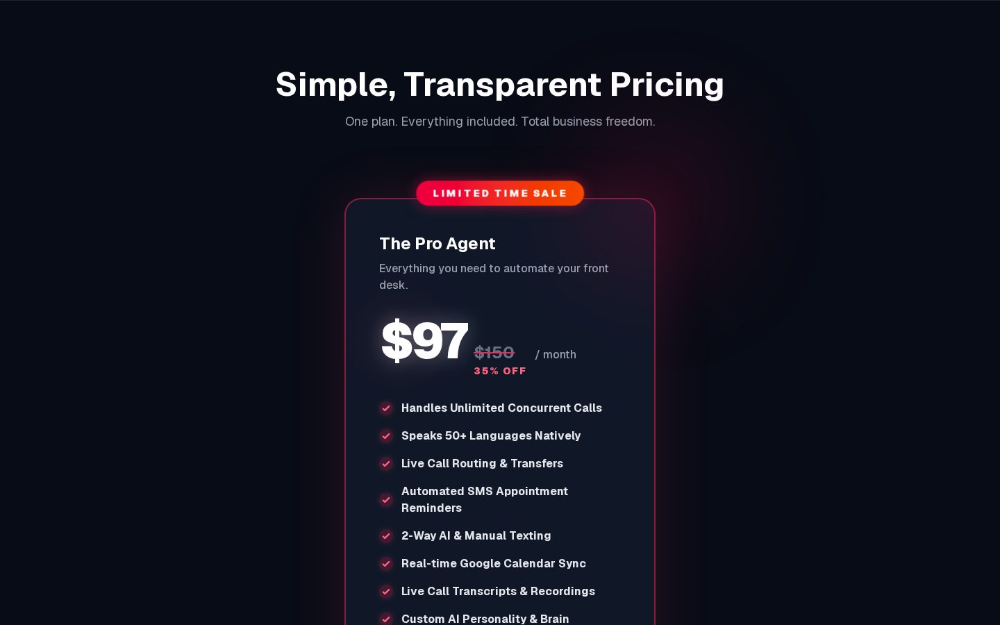AuraDesk Pricing