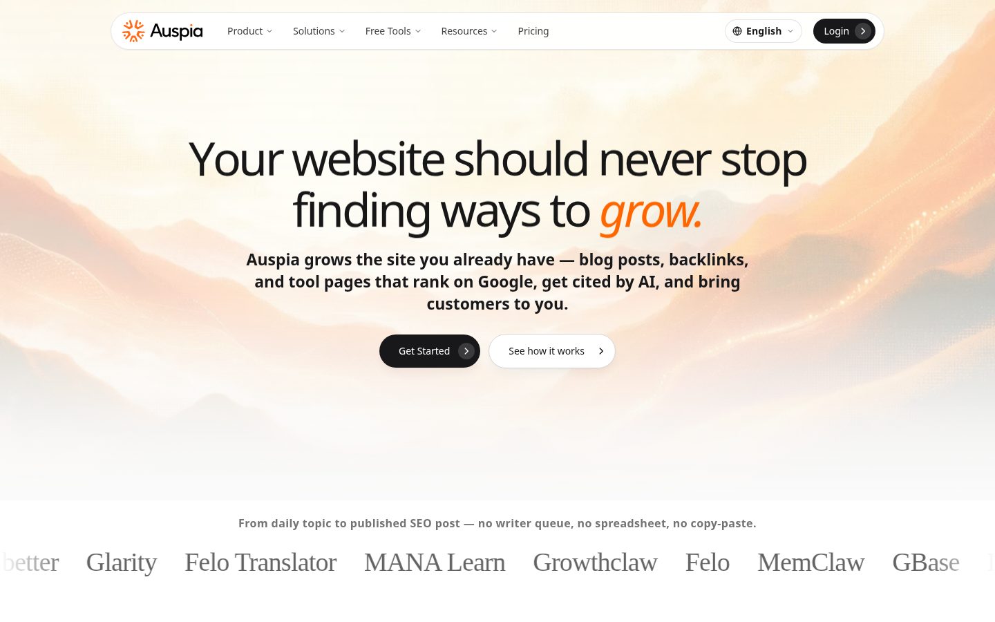 Auspia Homepage