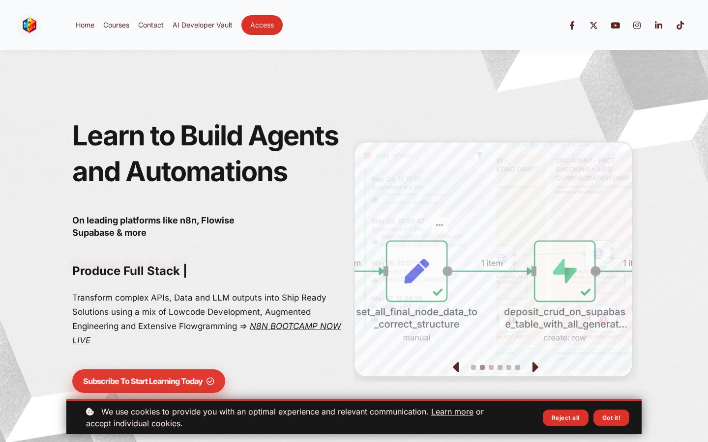 AUTO AGENT FLOW Homepage