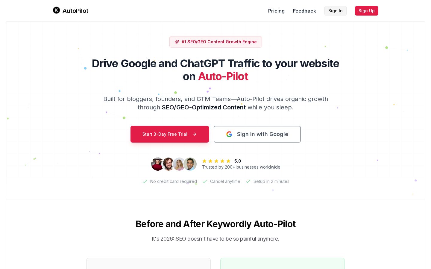 Auto-Pilot Homepage