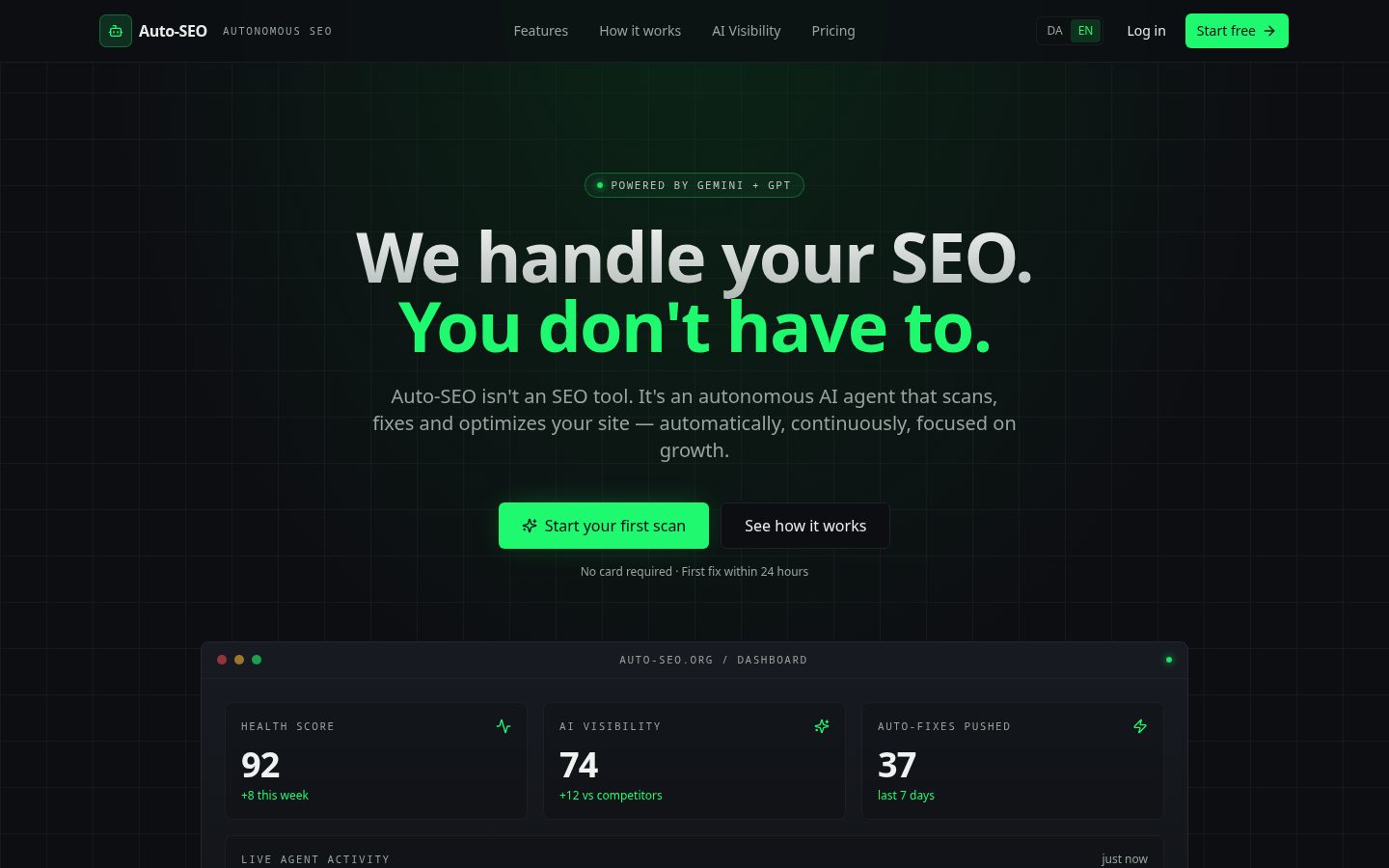 Auto SEO Homepage