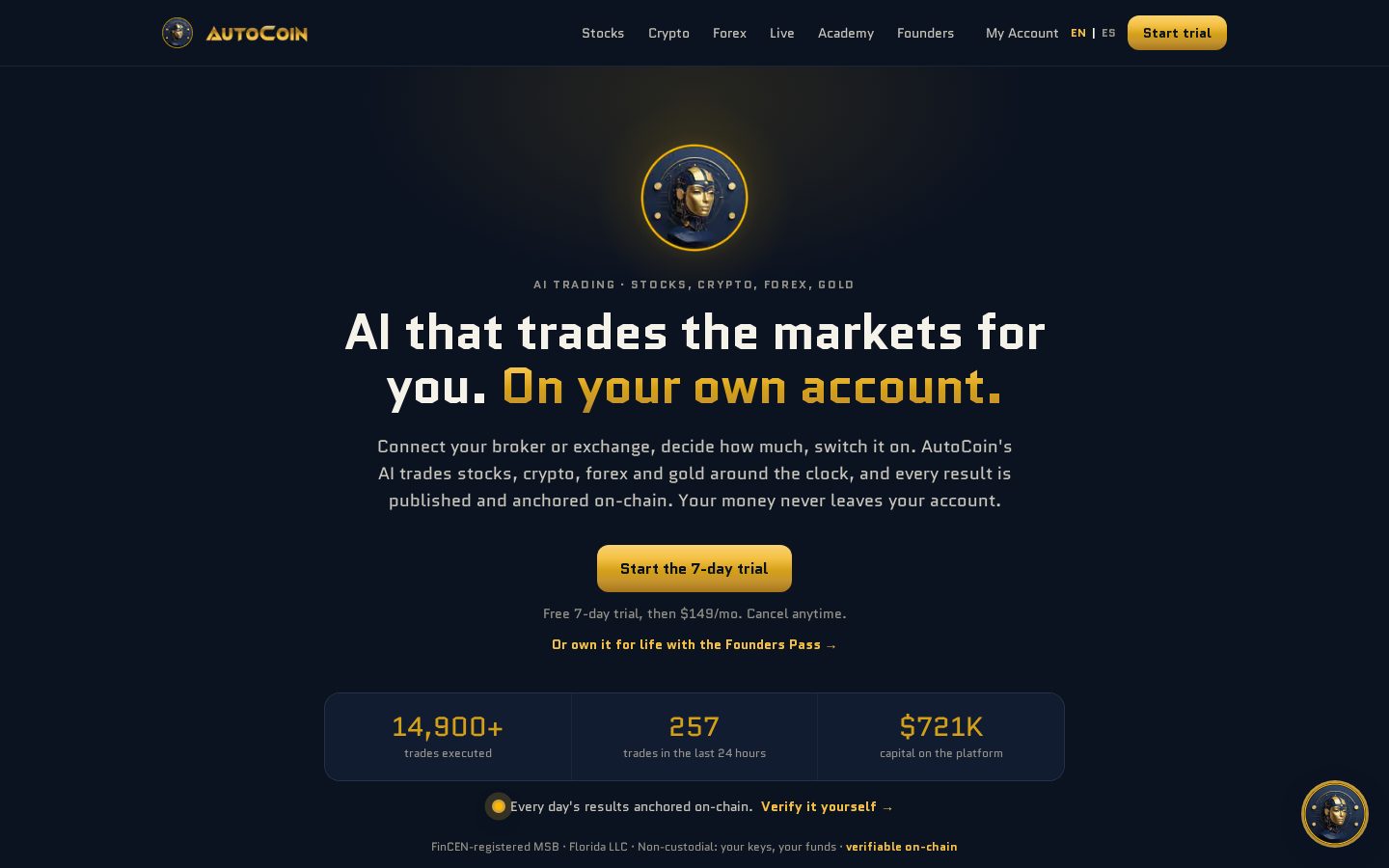 AutoCoin Homepage