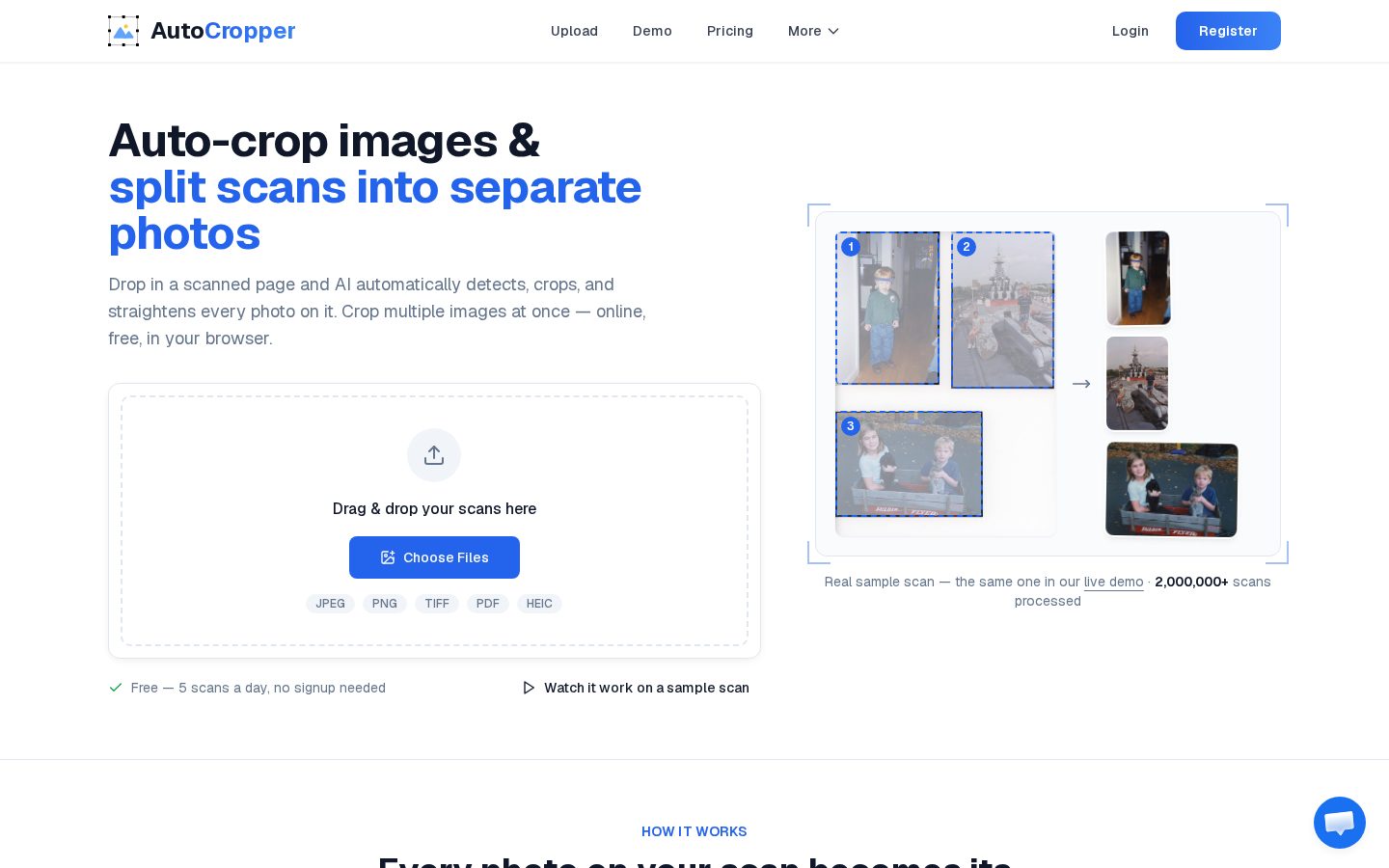 AutoCropper Homepage