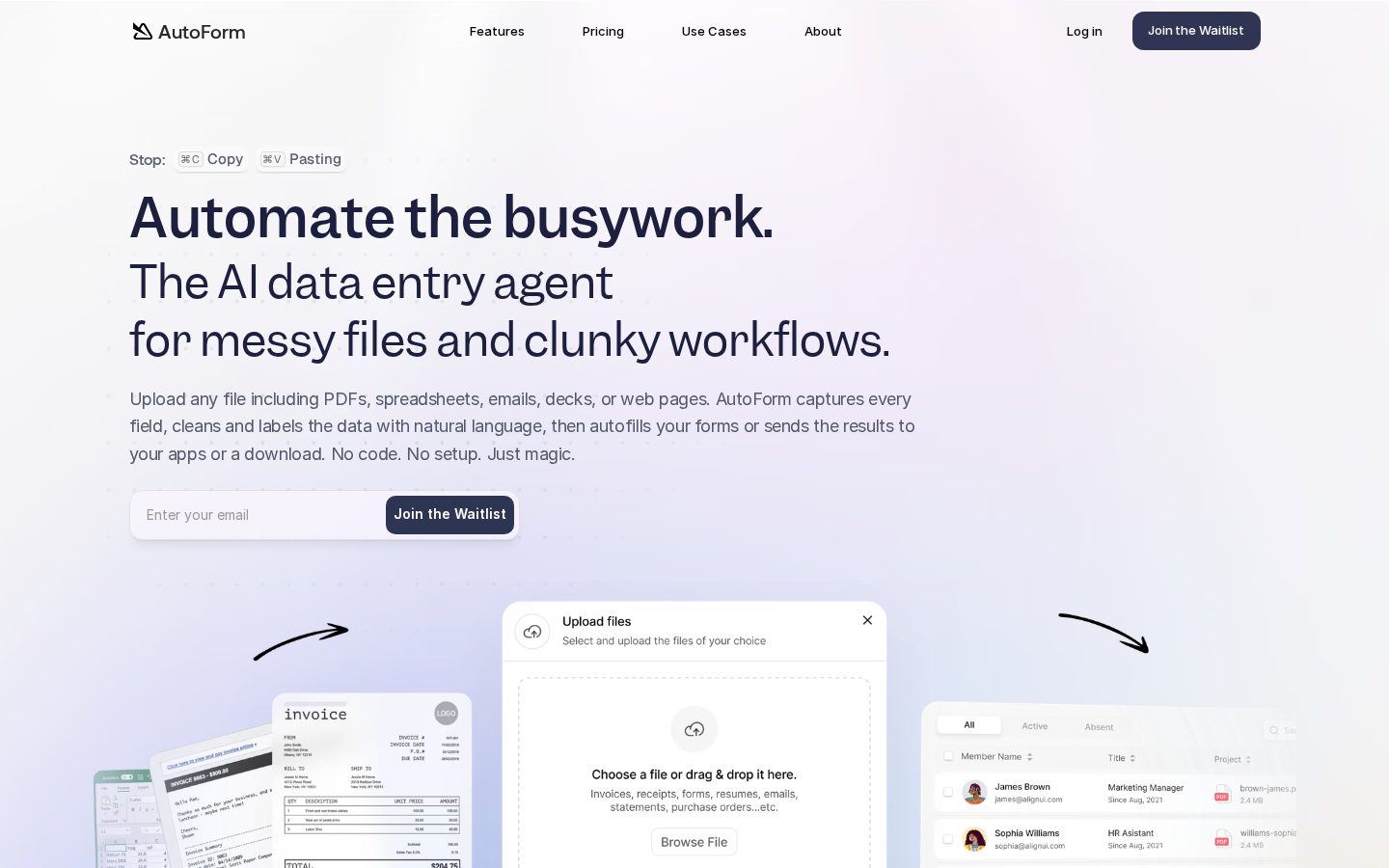 AutoForm Homepage