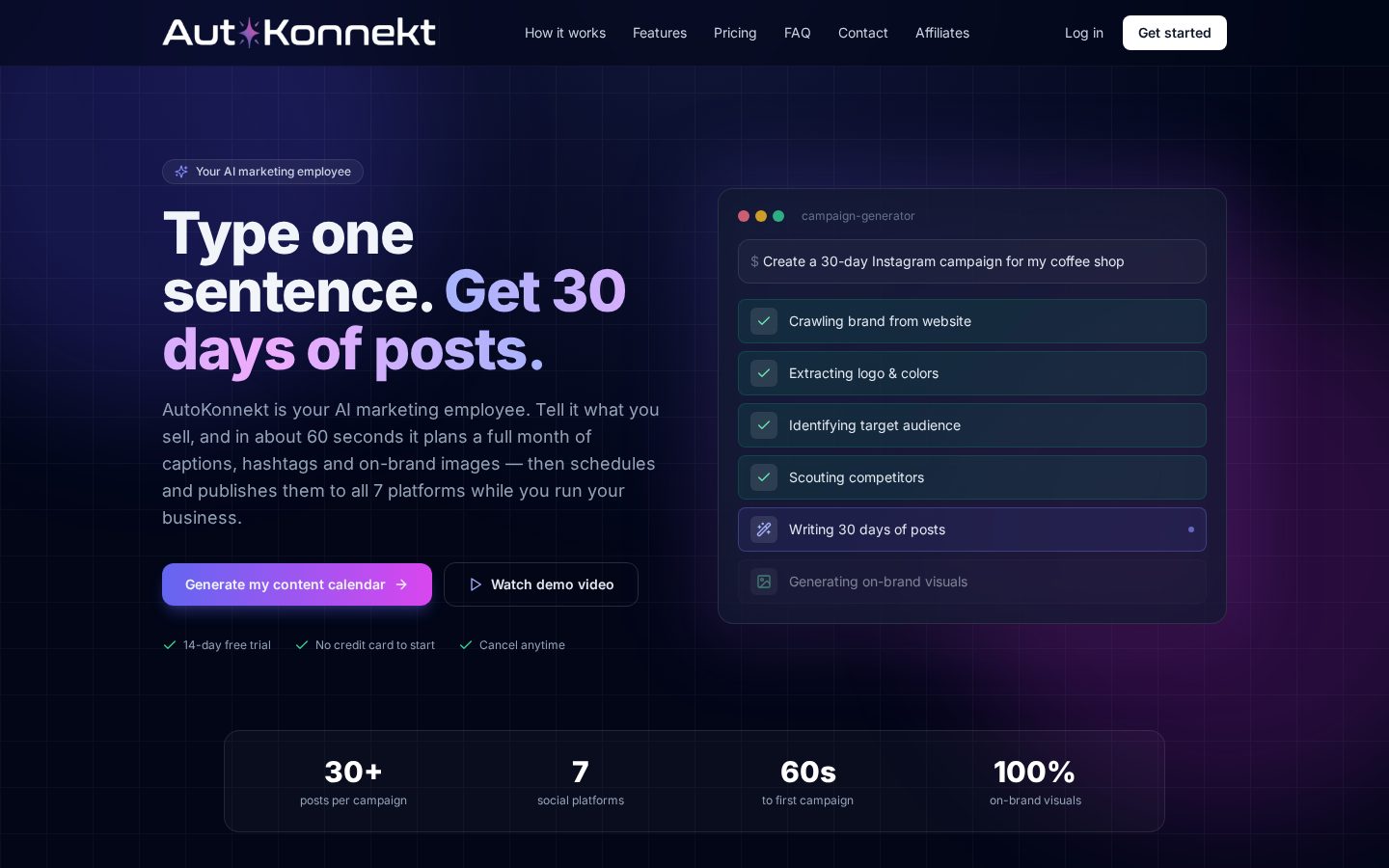 AutoKonnekt Homepage