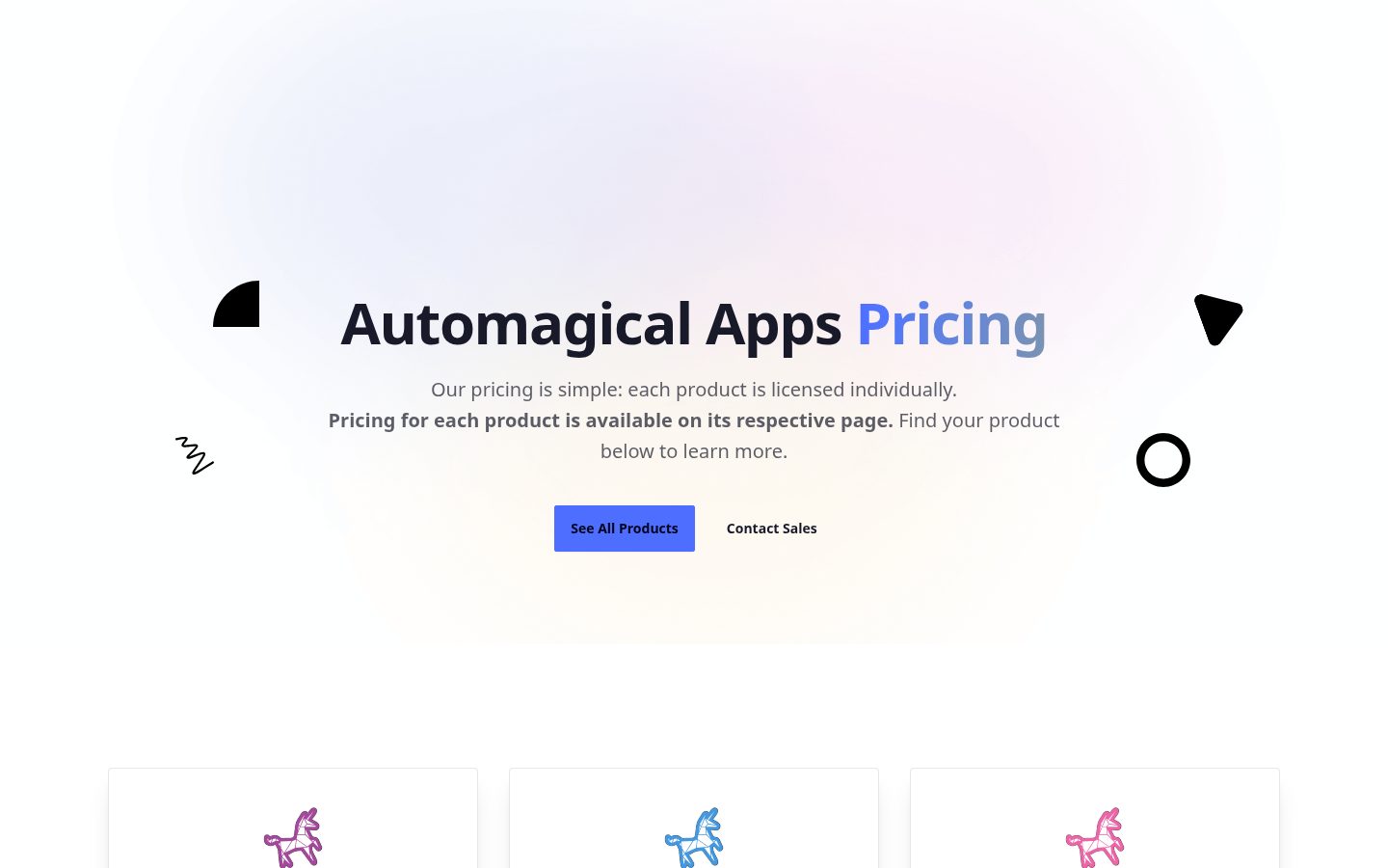 Automagical Apps Pricing
