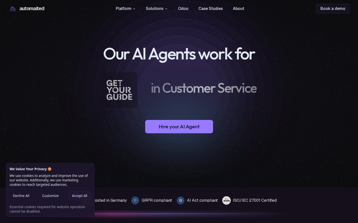 automaited Homepage