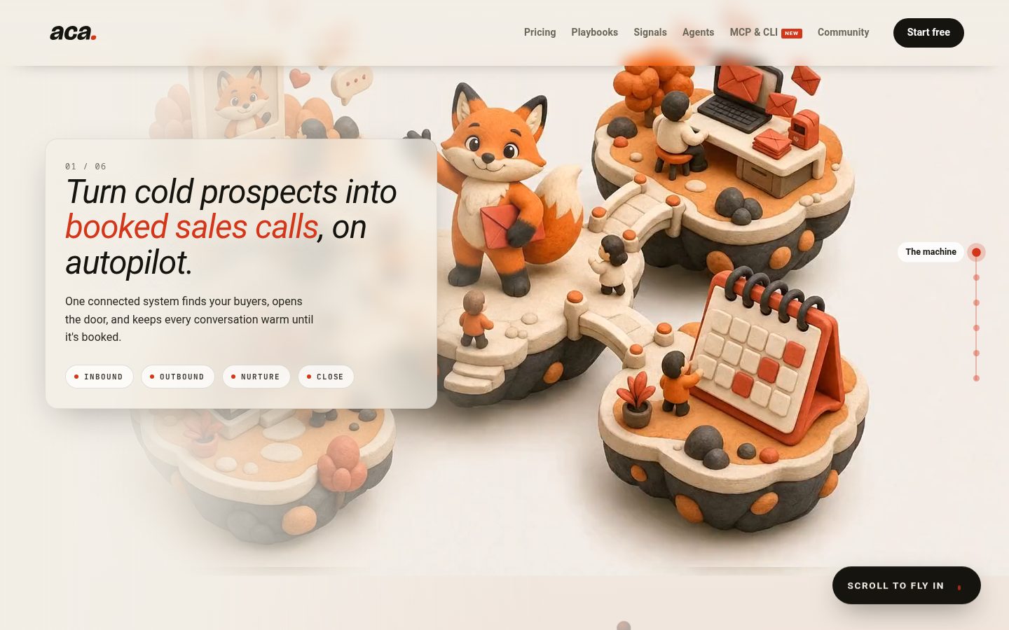 Automated Client Acquisition Homepage