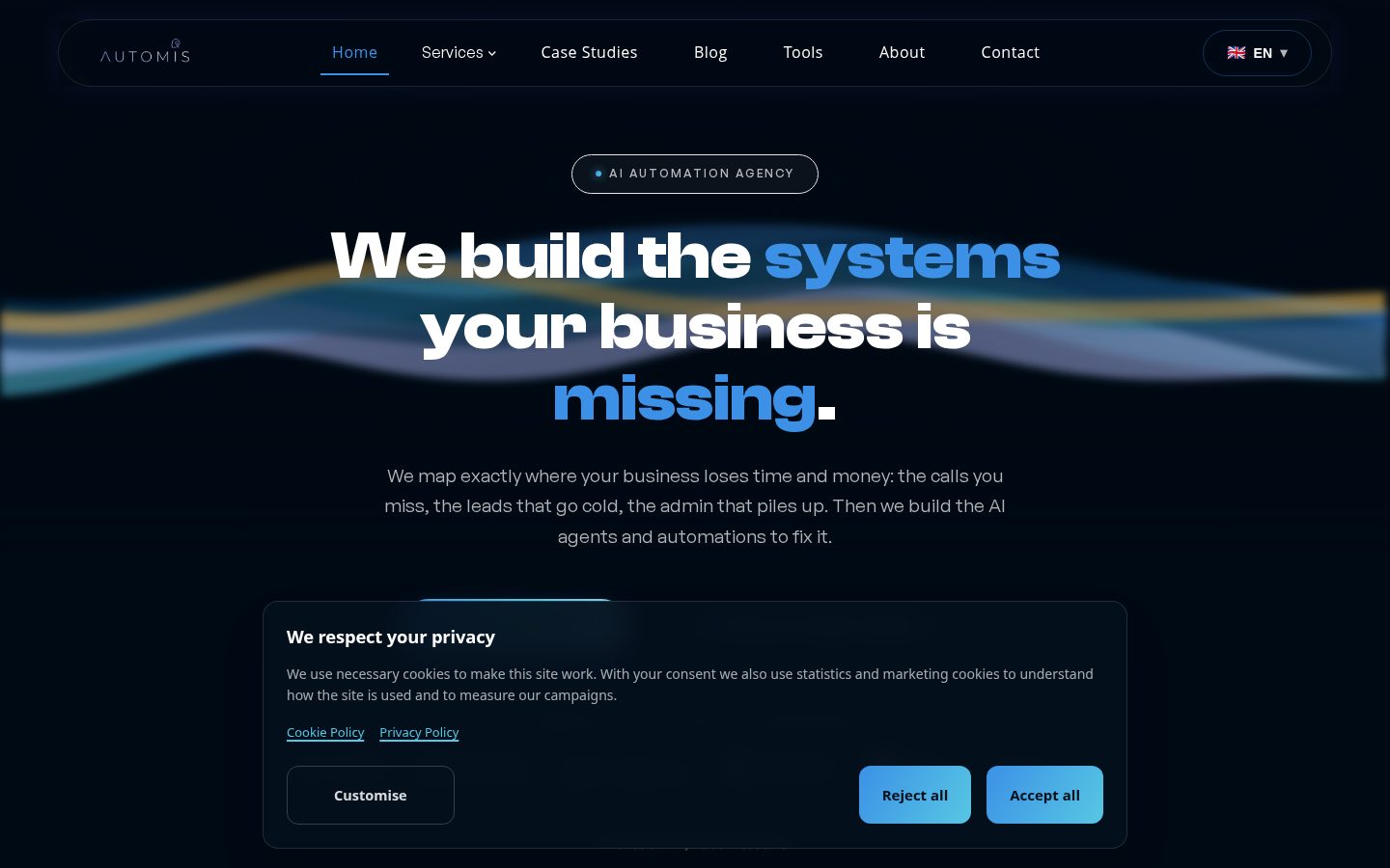 Automis Homepage