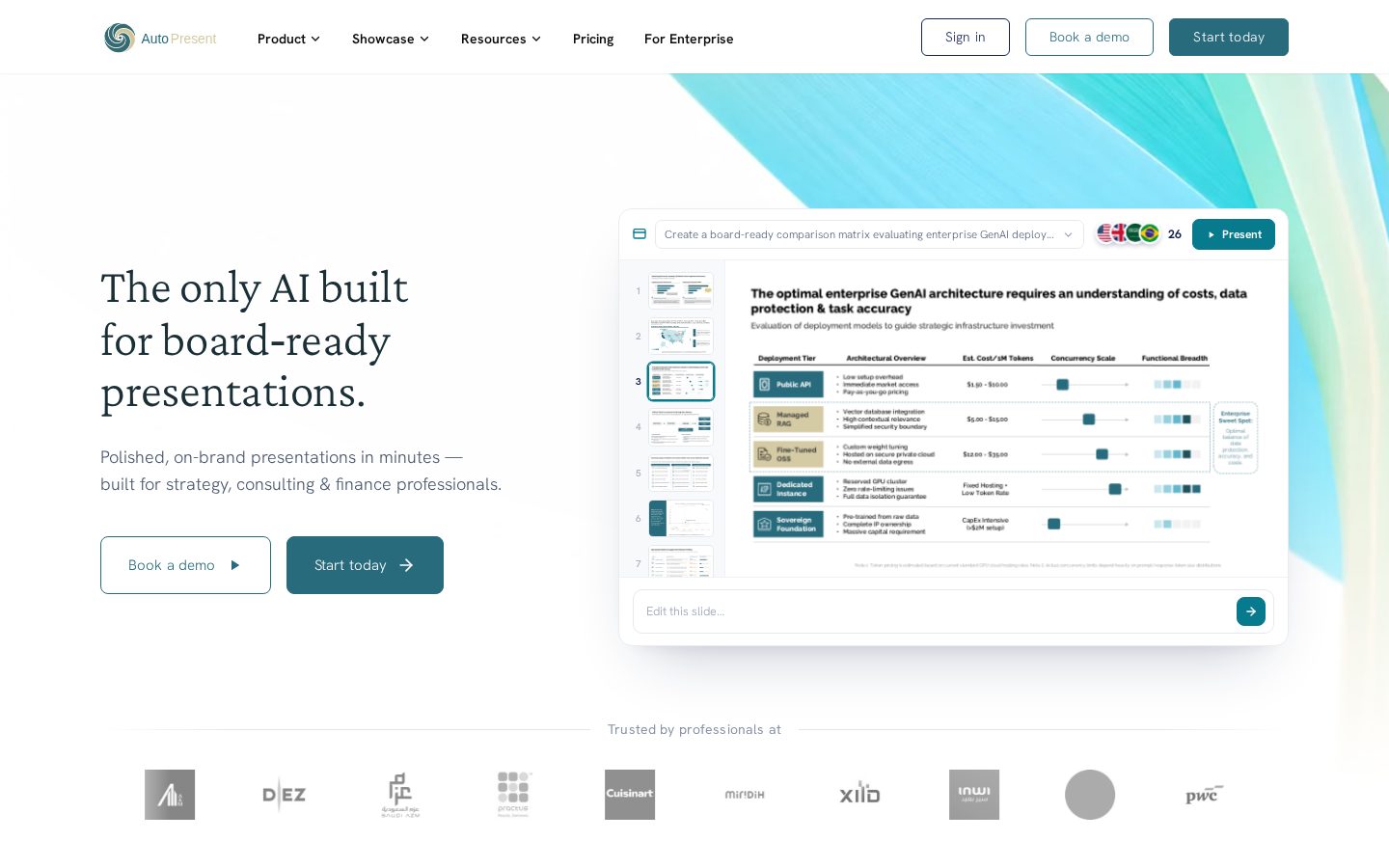 AutoPresent Homepage