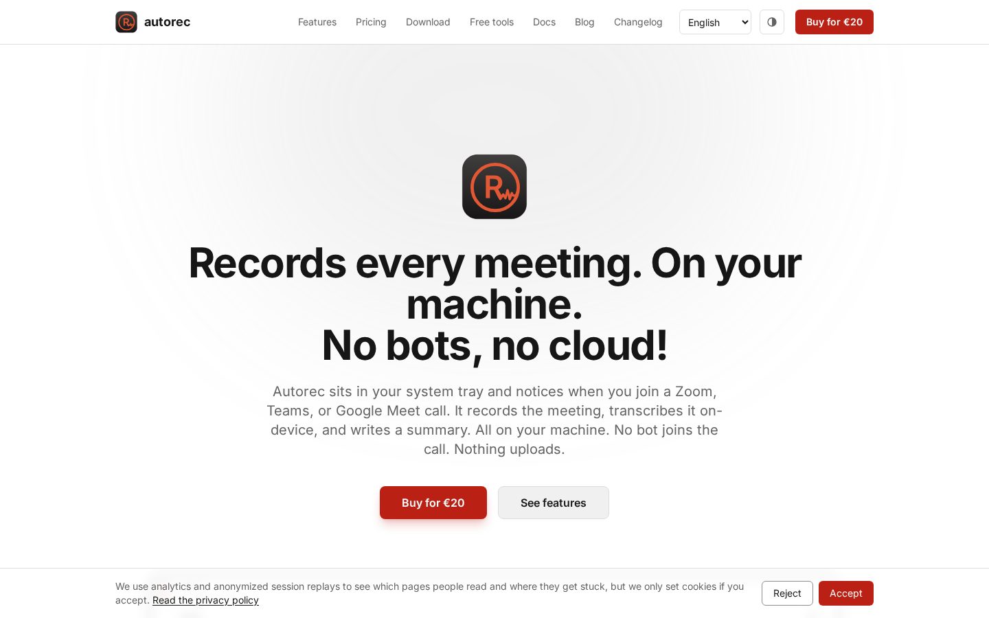 AutoRec Homepage
