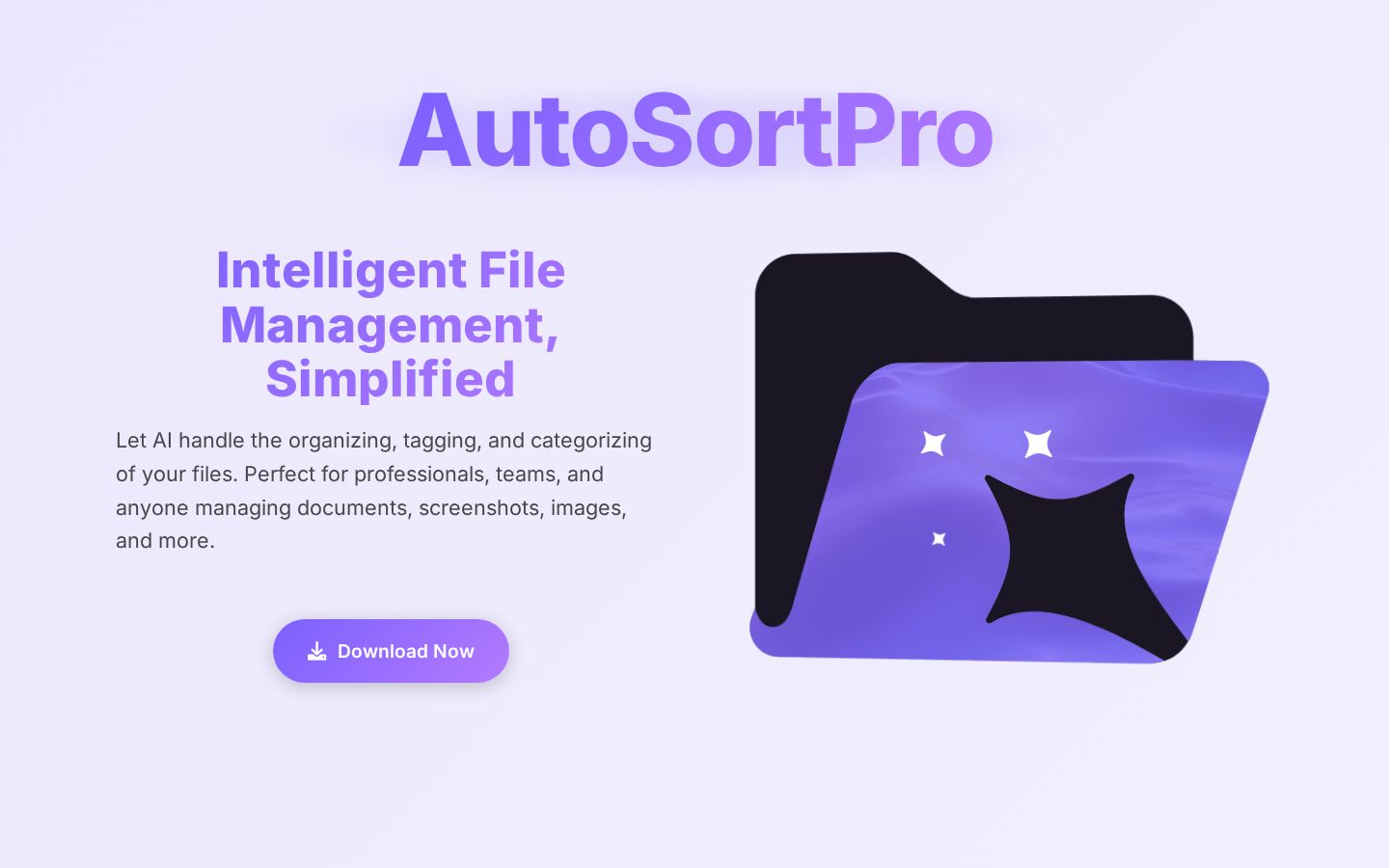 AutoSortPro Homepage