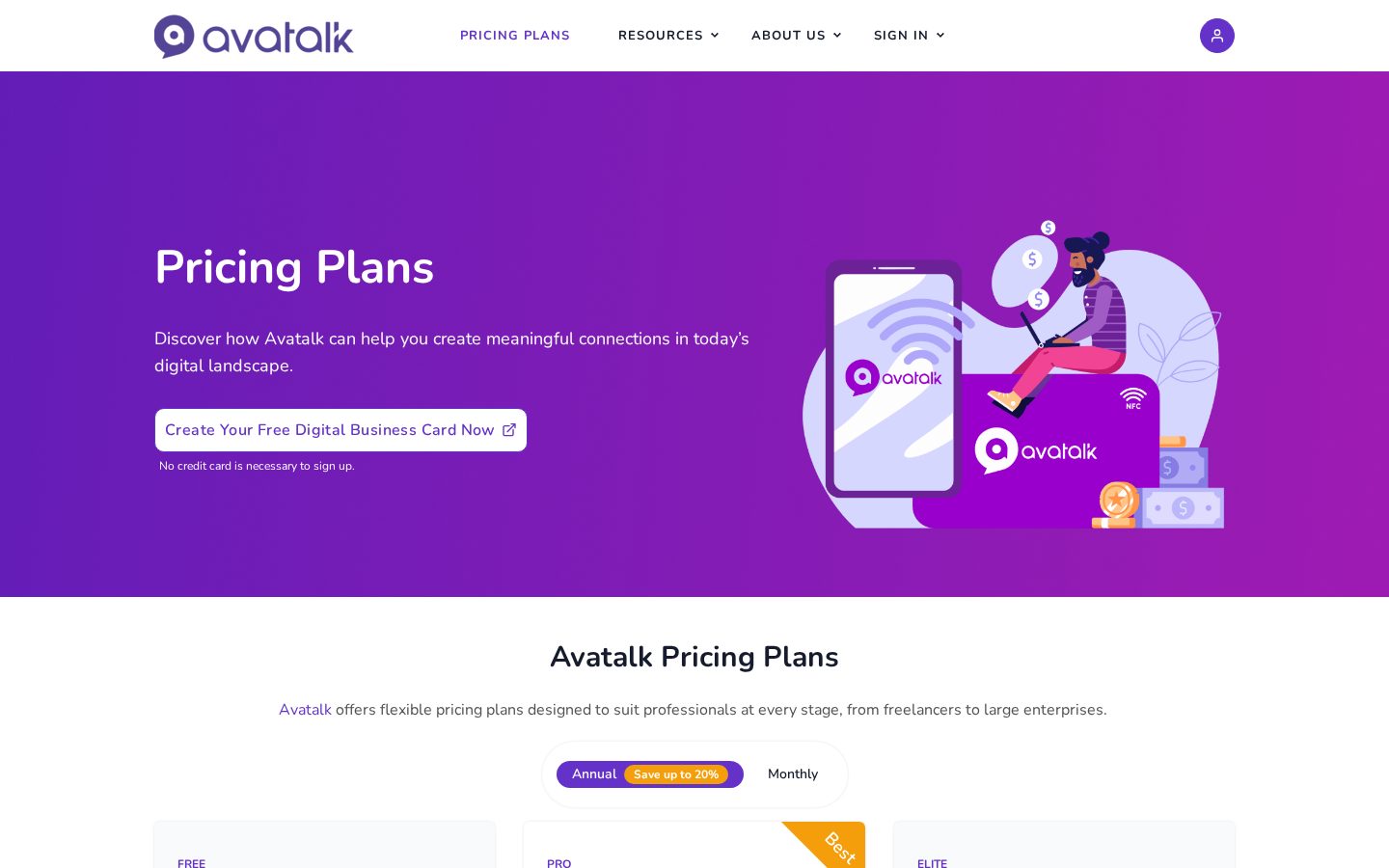 Avatalk Pricing