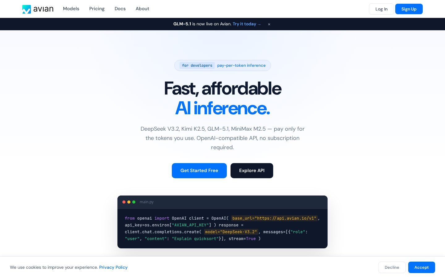 Avian Homepage