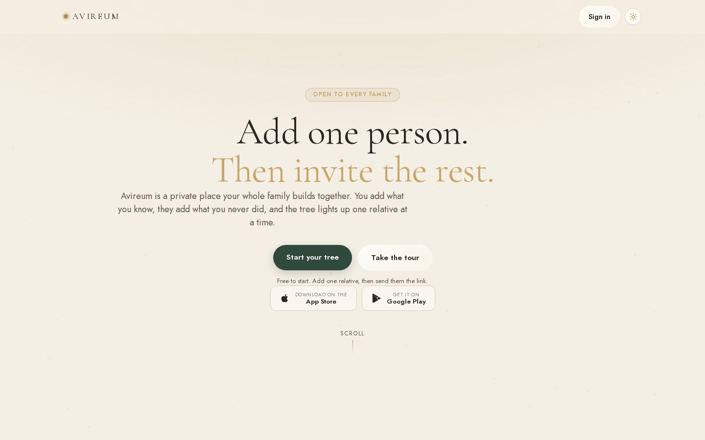 Avireum Homepage
