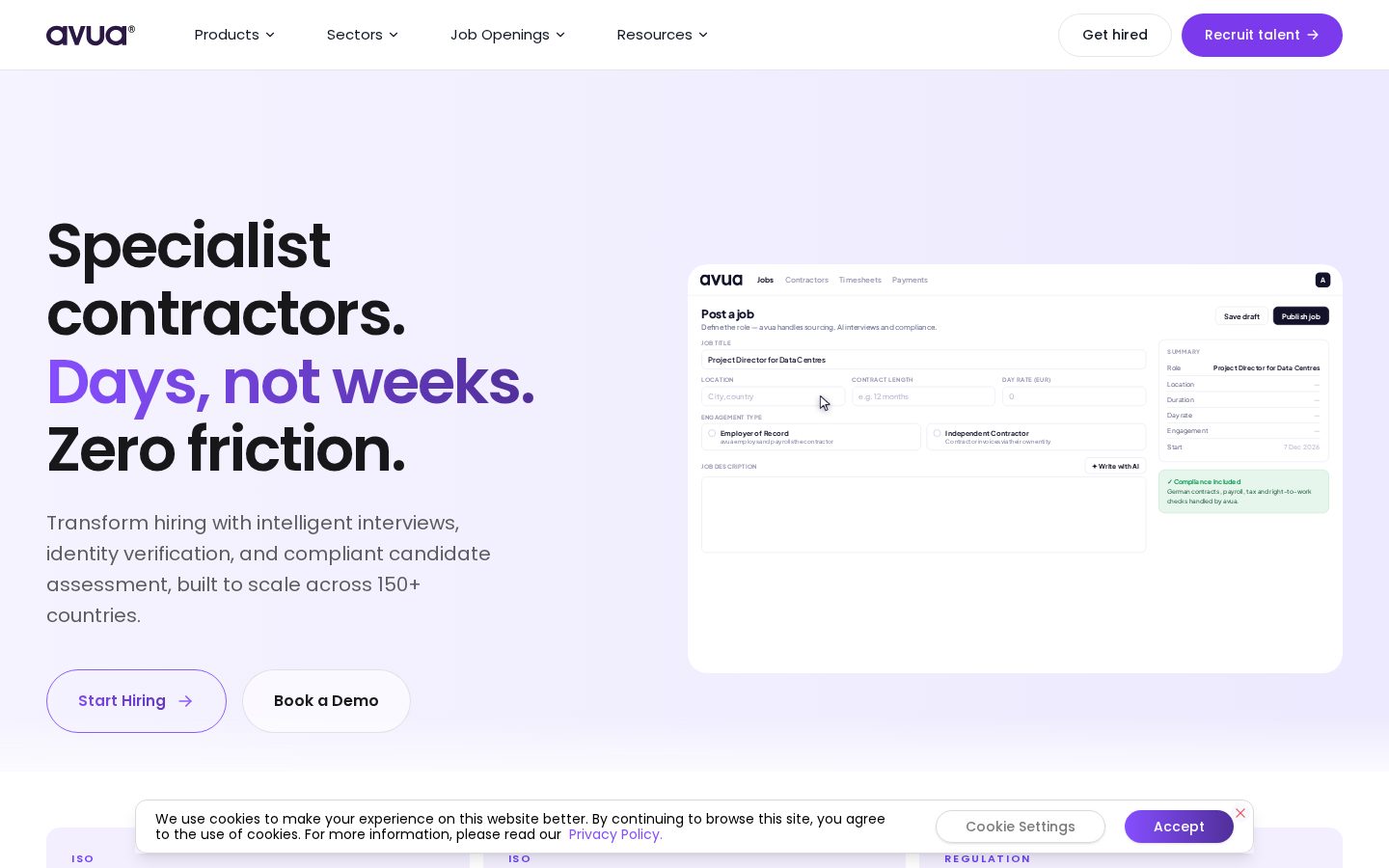 avua Homepage
