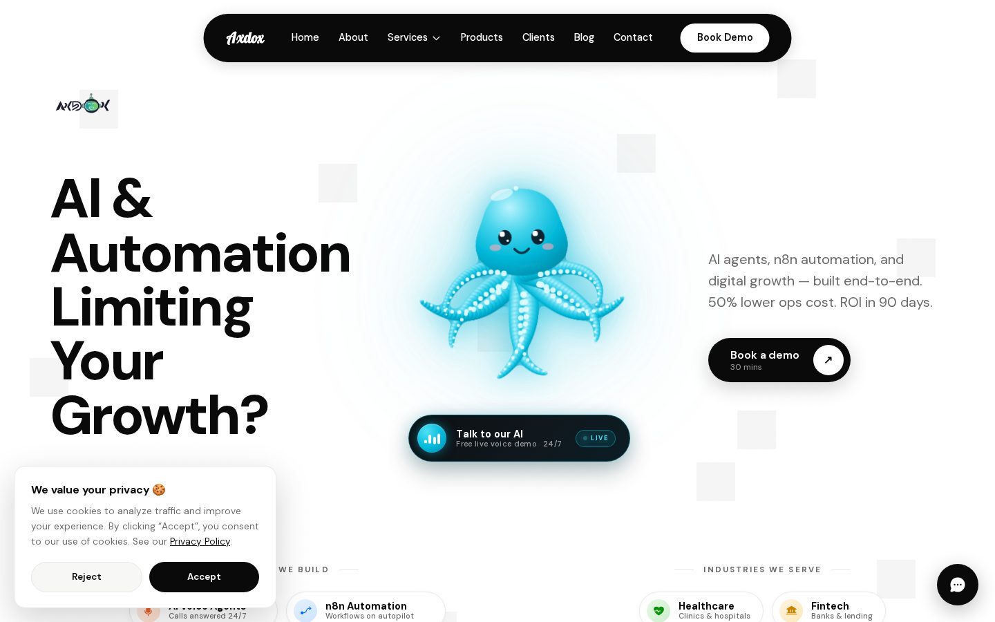 Axdox Homepage