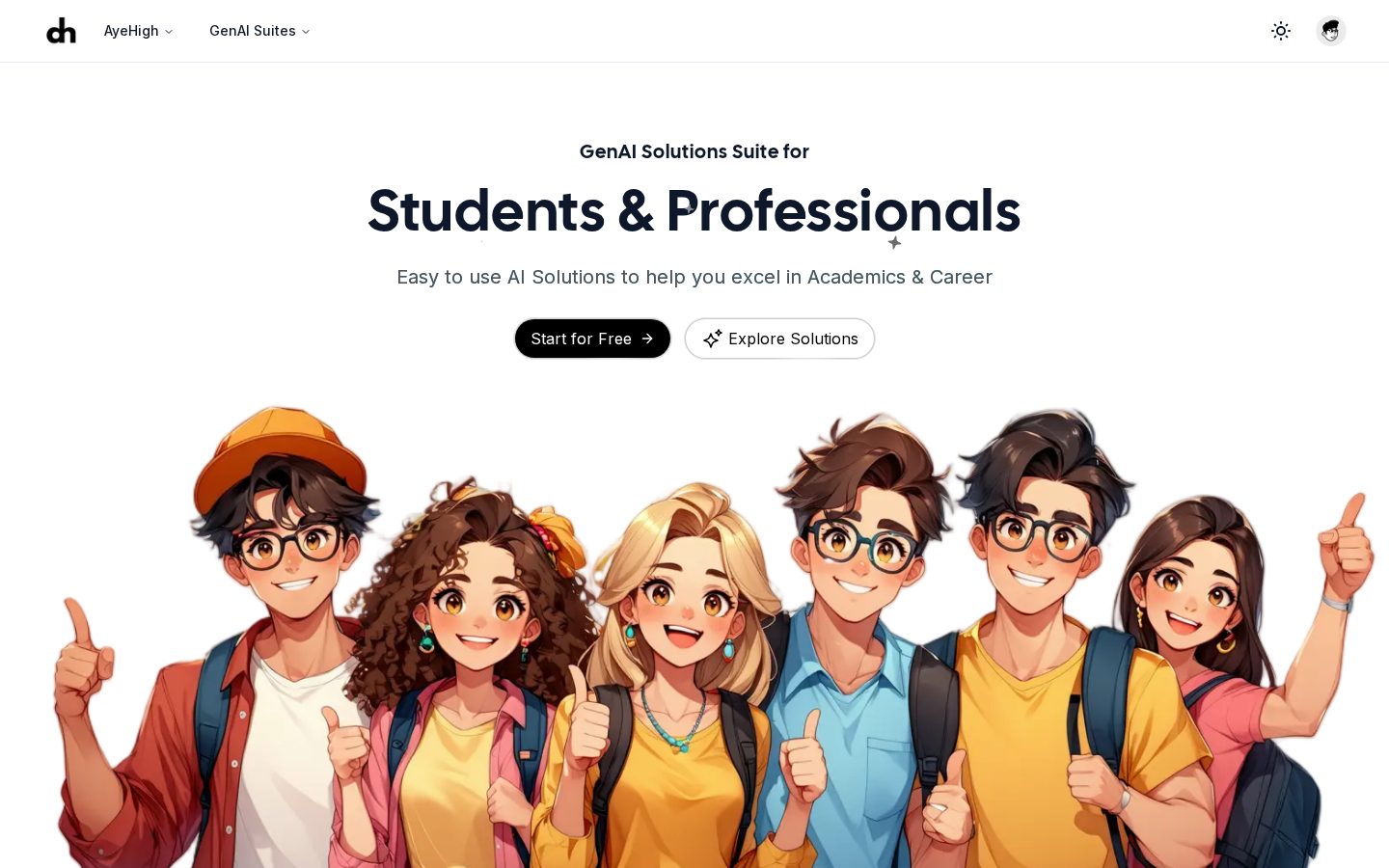 AyeHigh Homepage
