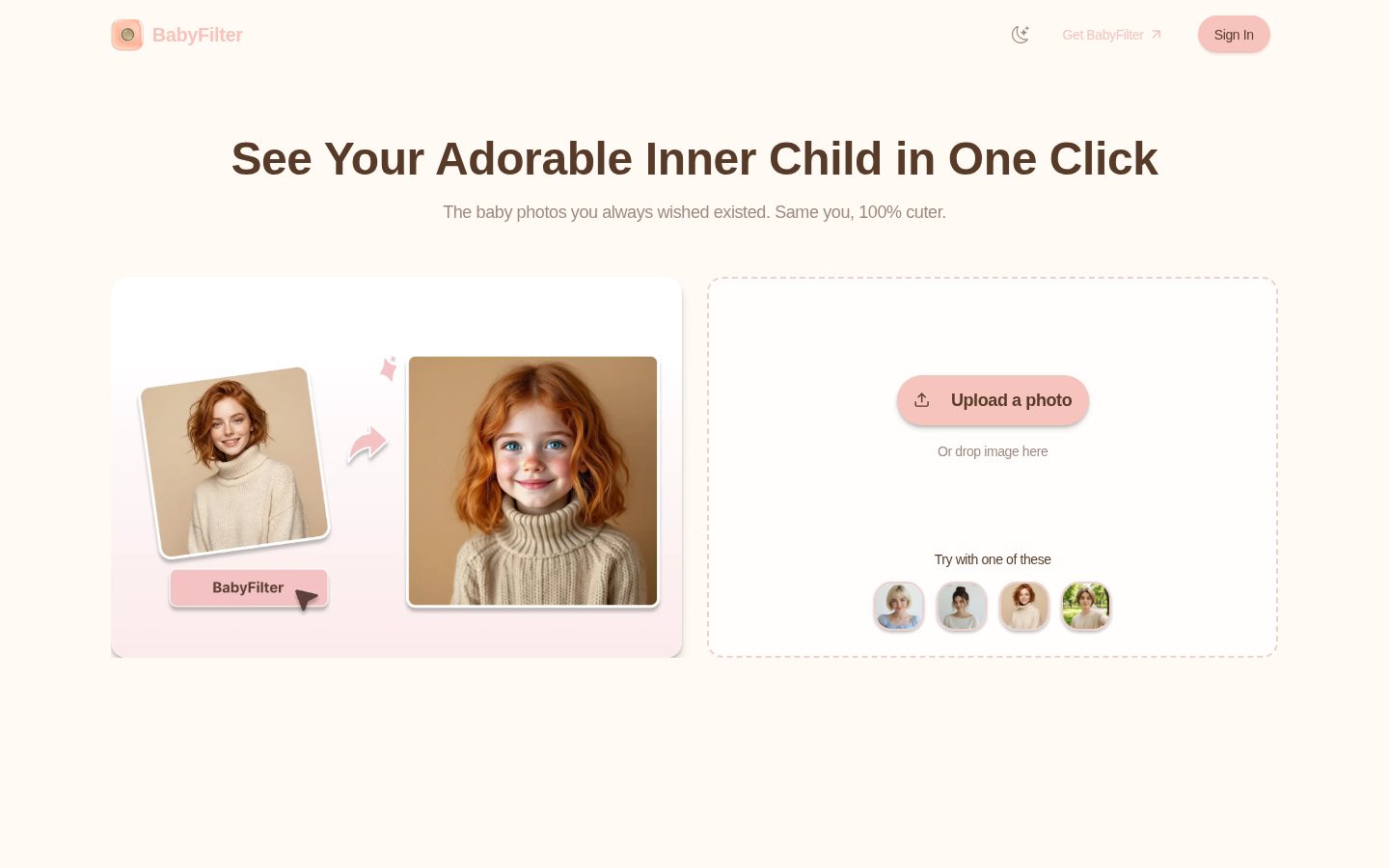 BabyFilter Homepage