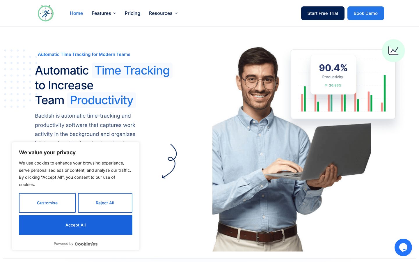 Backlsh Homepage