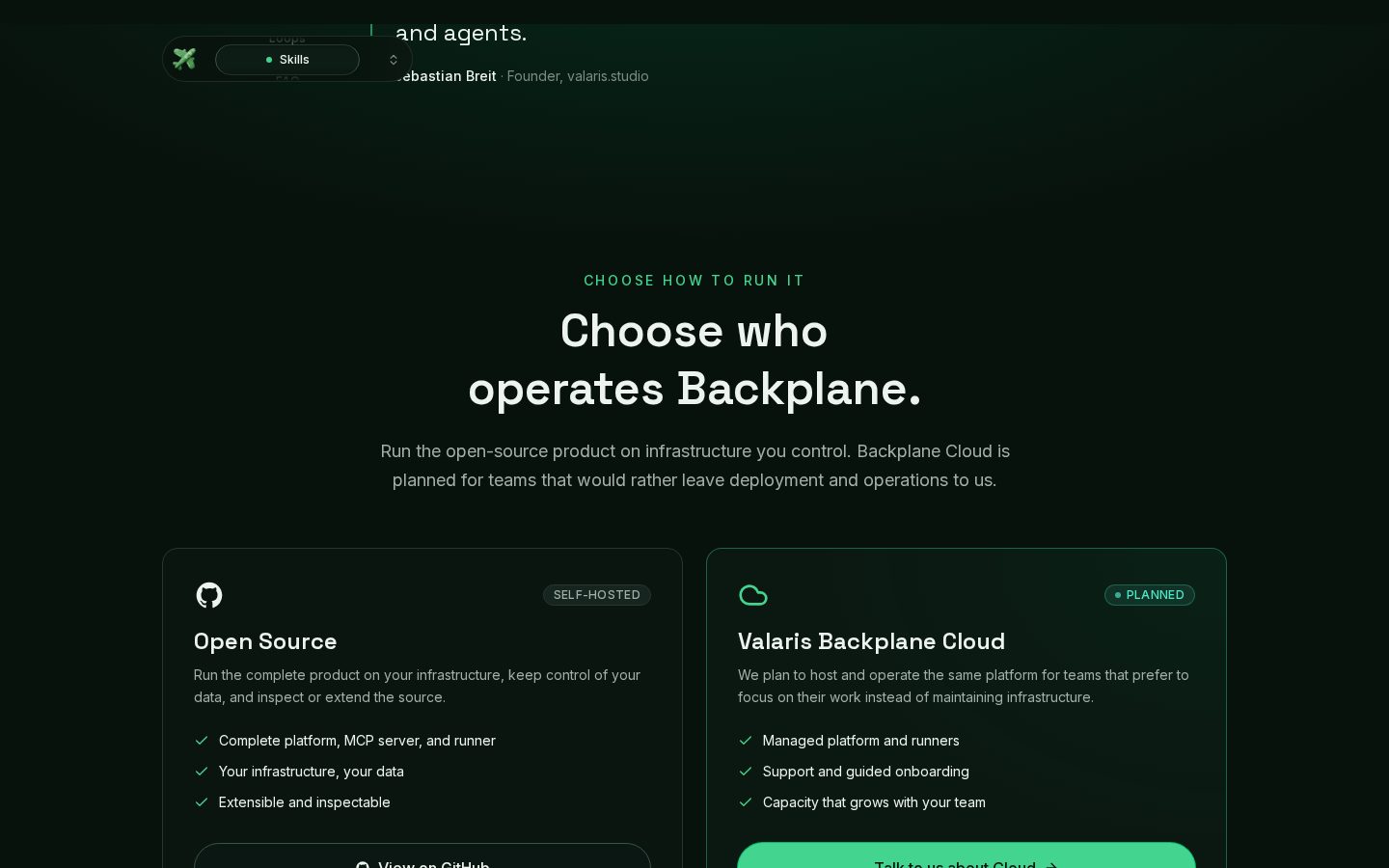 Backplane Pricing
