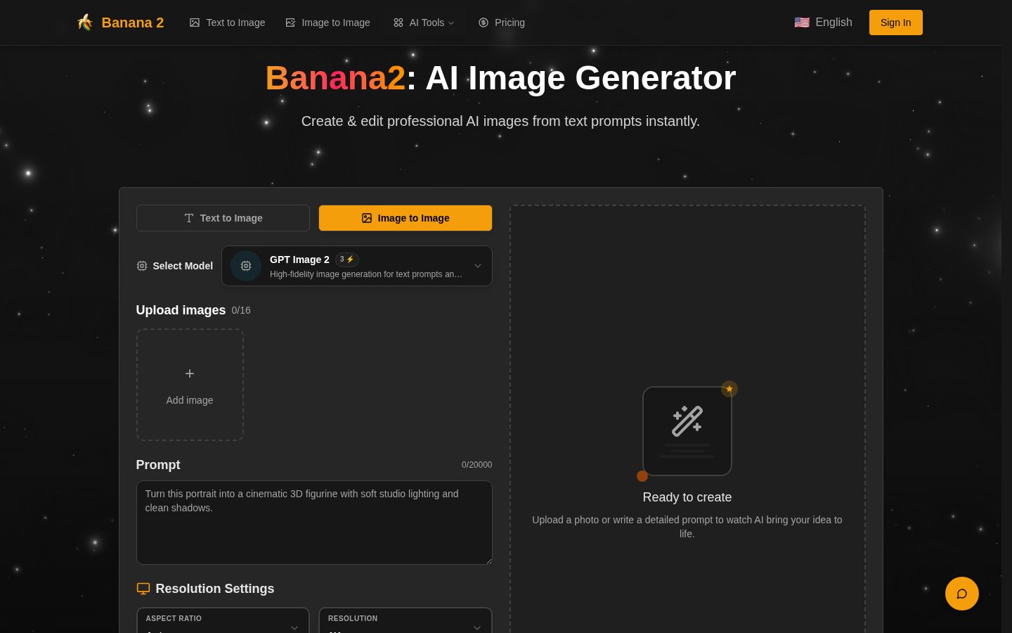 Banana 2 Homepage