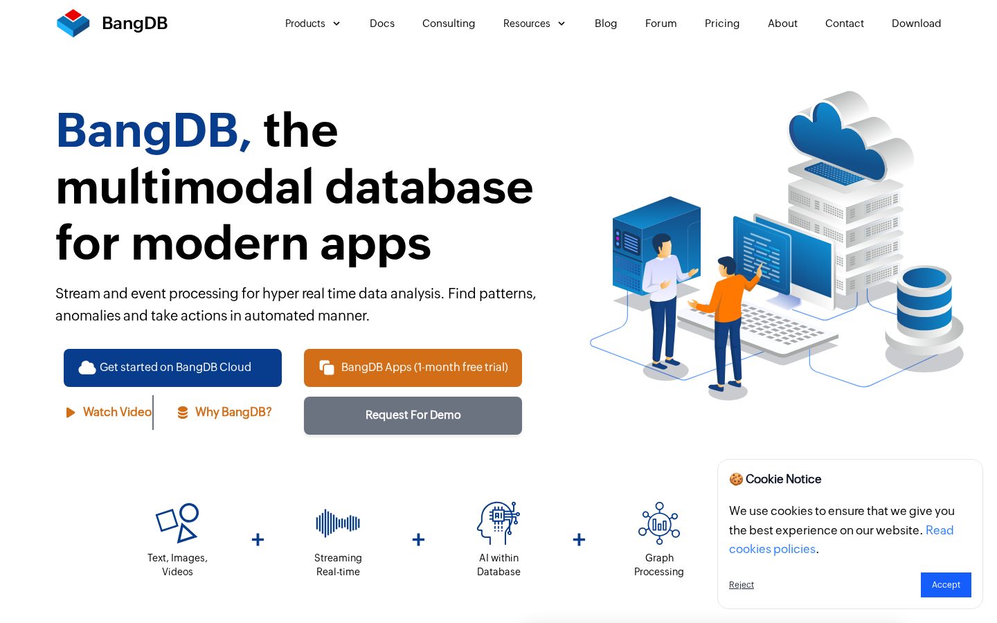 BangDB Homepage