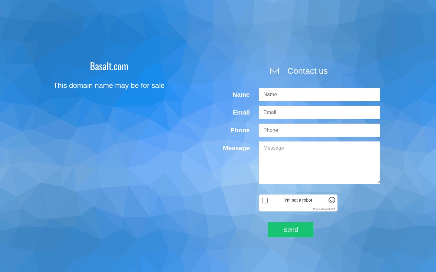 Basalt Homepage