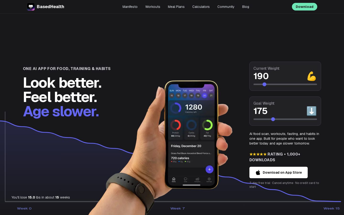 BasedHealth Homepage
