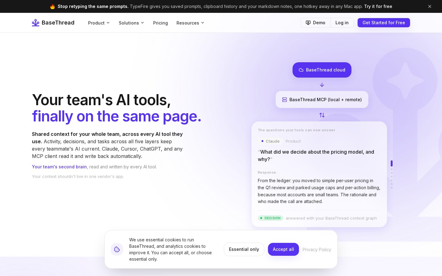 BaseThread Homepage