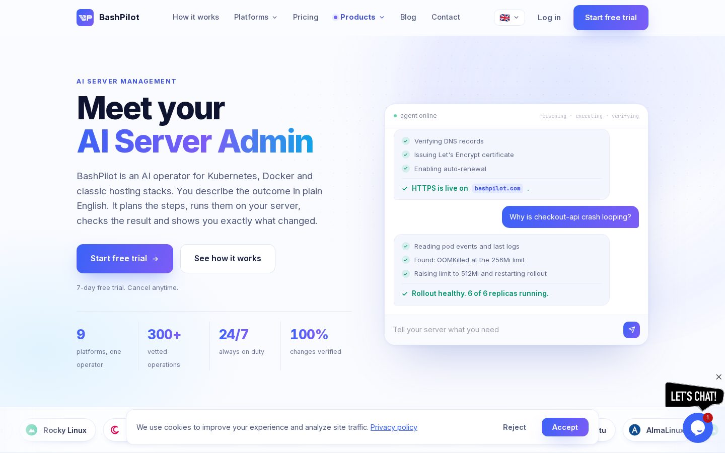BashPilot Homepage