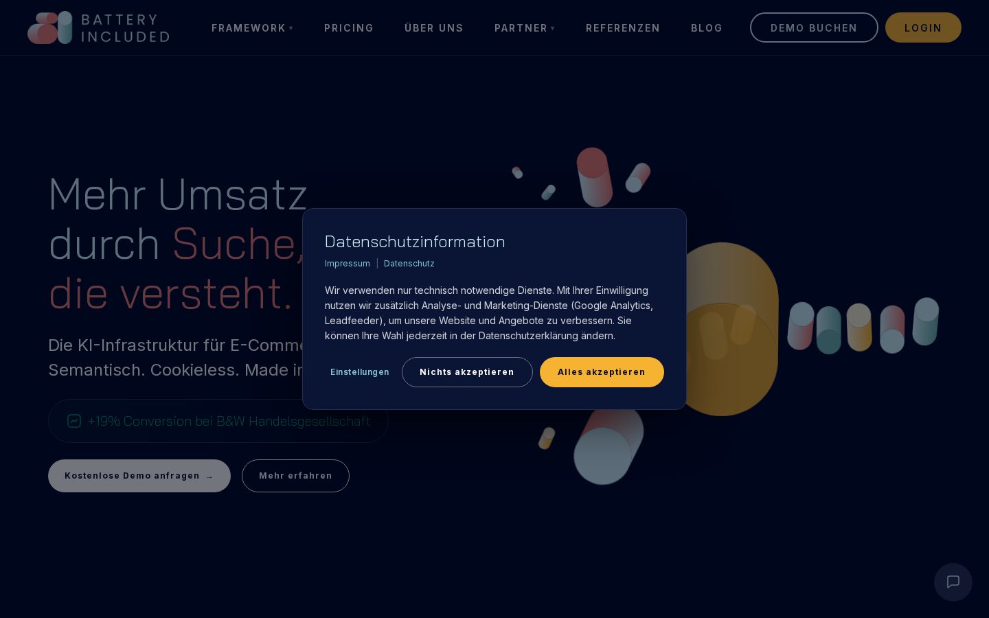 BatteryIncluded Homepage