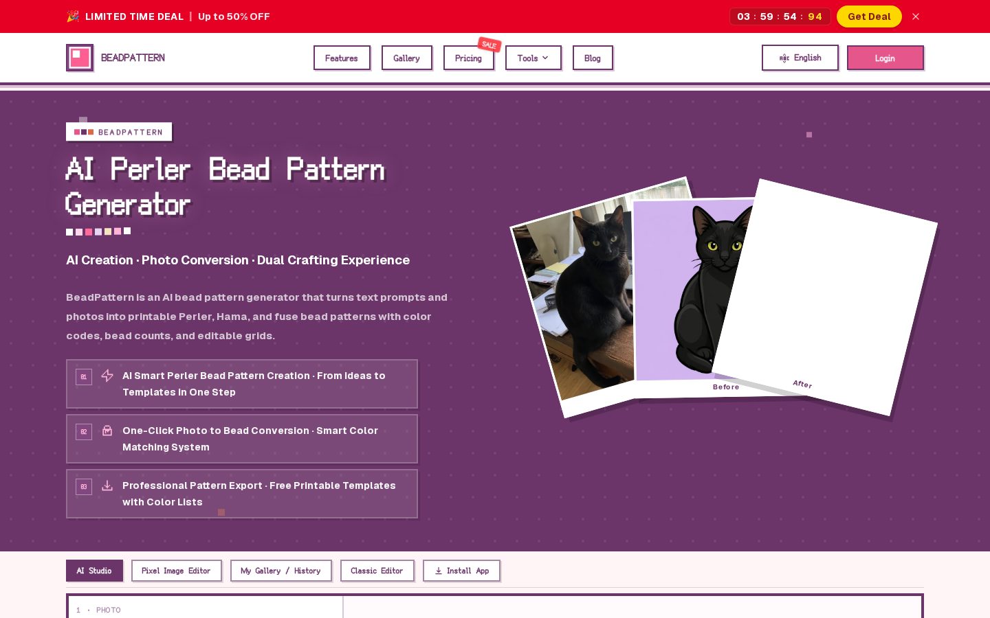 BeadPattern Homepage