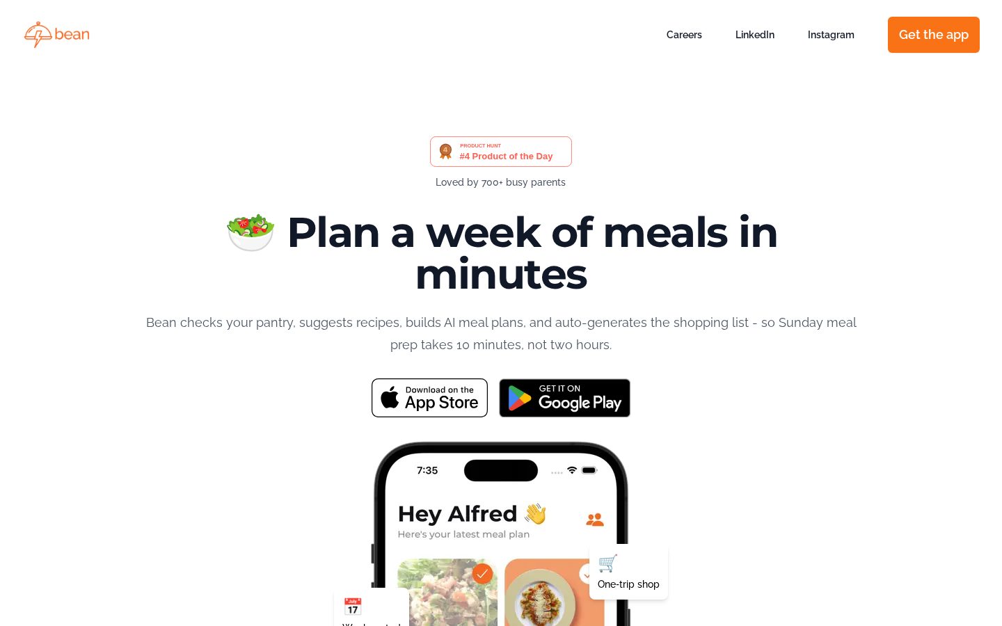 Bean Recipe Adapt Homepage