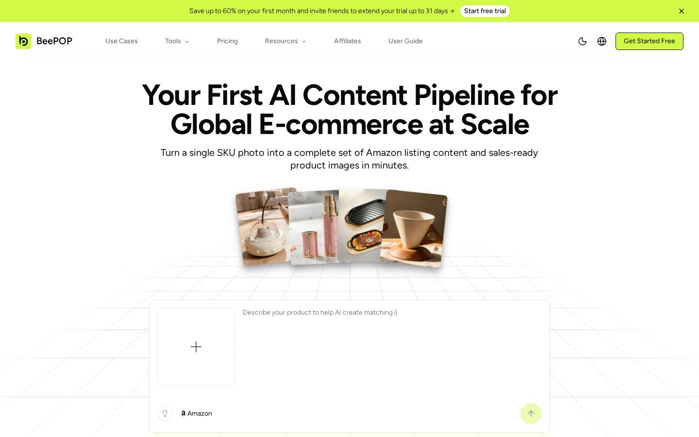 BeePOP Homepage
