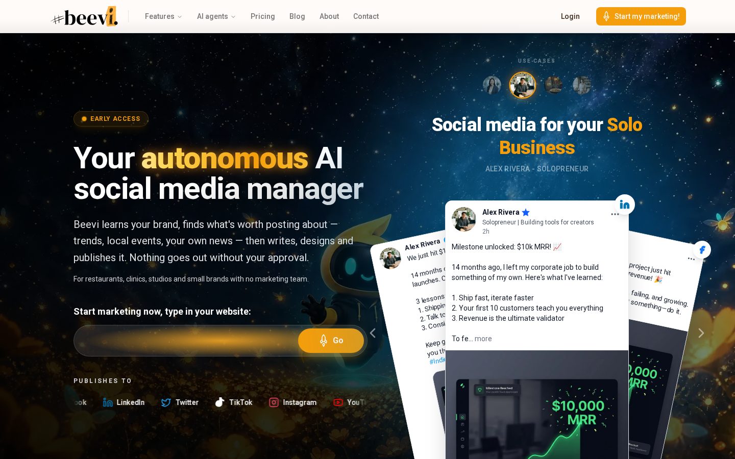 Beevi Homepage