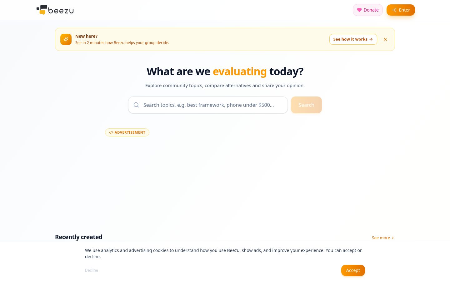 Beezu Homepage