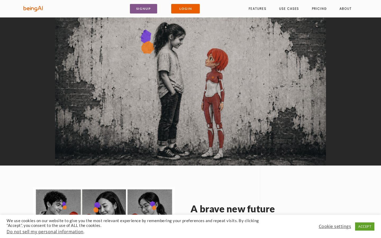 beingAI Homepage