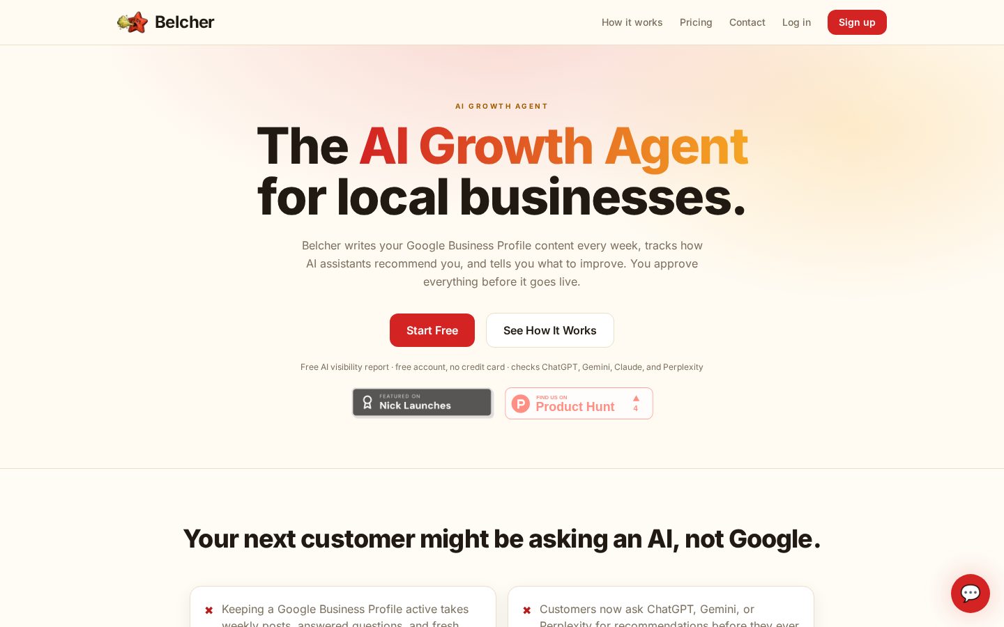Belcher Homepage