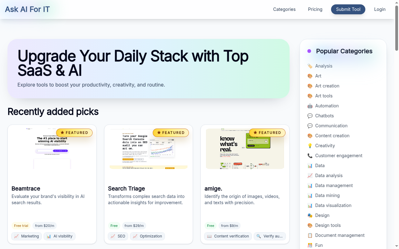Homepage